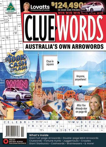 Cluewords Issue 223 | LovattsMagazines.com.au
