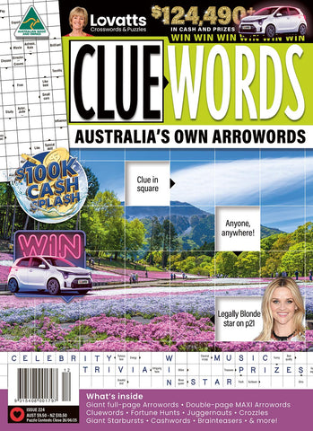 Cluewords Issue 224 | LovattsMagazines.com.au