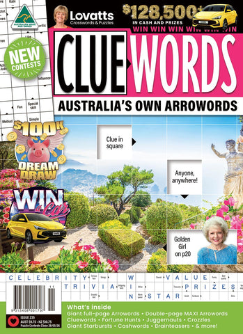 LovattsMagazines.com.au | Cluewords issue 235