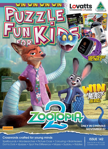 Puzzle Fun For Kids Issue 142