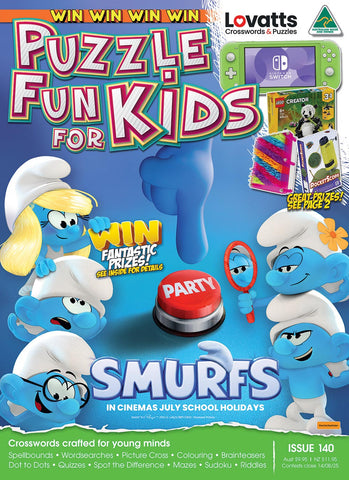 LovattsMagazines.com.au | Puzzle Fun for Kids issue 140