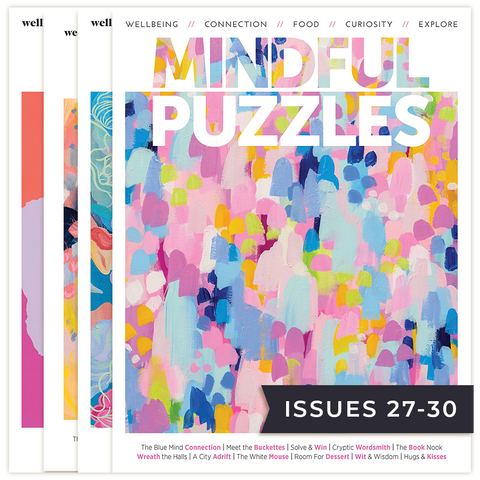 Mindful Puzzles 4-Issue Bundle - Issues 27 to 30