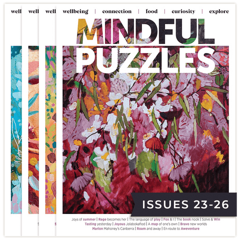 Mindful Puzzles 4-Issue Bundle - Issues 23 to 26