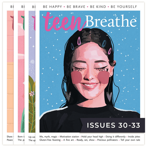 Teen Breathe 4 Issues Bundle - Issues 30 to 33