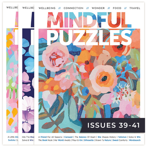 Mindful Puzzles 3-Issue Bundle-39-40-41