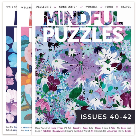 Mindful Puzzles 3-Issue Bundle: 40 to 42