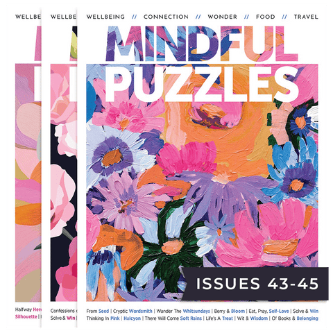 Mindful Puzzles 3-Issue Bundle: 43 to 45