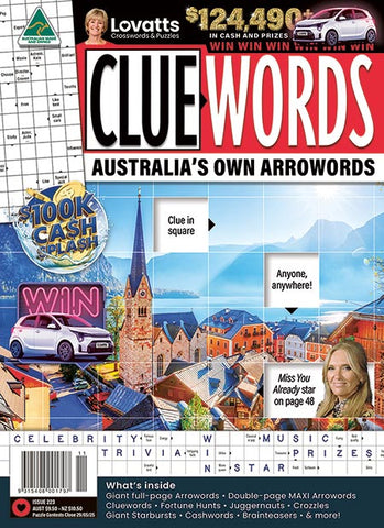 Cluewords Issue 222 | LovattsMagazines.com.au