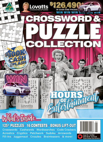 Crossword & Puzzle Collection 152 | LovattsMagazines.com.au