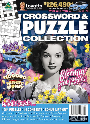 Crossword & Puzzle Collection Issue 146 | LovattsMagazines.com.au