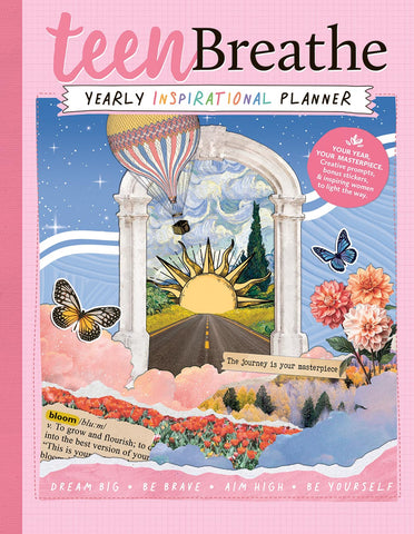 Teen Breathe Yearly Inspirational Planner
