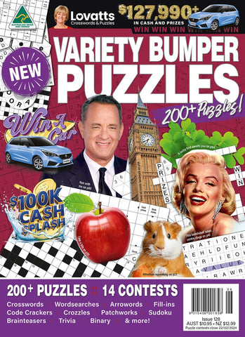 Variety Bumper Puzzles Issue 128