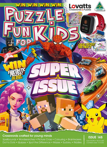 LovattsMagazines.com.au | Puzzle Fun For Kids issue 148