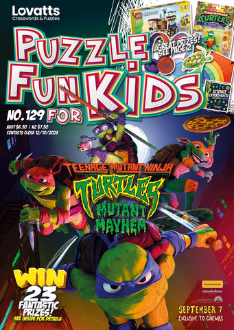 Puzzle Fun For Kids 129 | LovattsMagazines.com.au