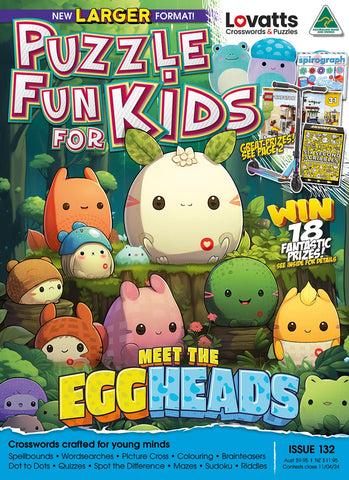 Puzzle Fun For Kids Issue 132 | Lovatts Magazines.com.au