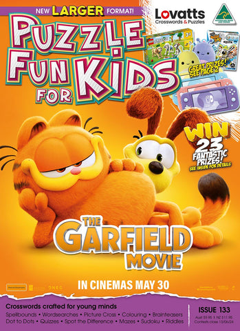 Puzzle Fun For Kids 133 | LovattsMagazines.com.au