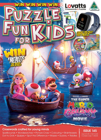 Puzzle Fun for Kids Issue 145 | LovattsMagazines.com.au